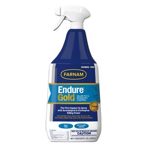 Endure Gold Killer Fly and Mosquito Control Spray for Horses  Farnam